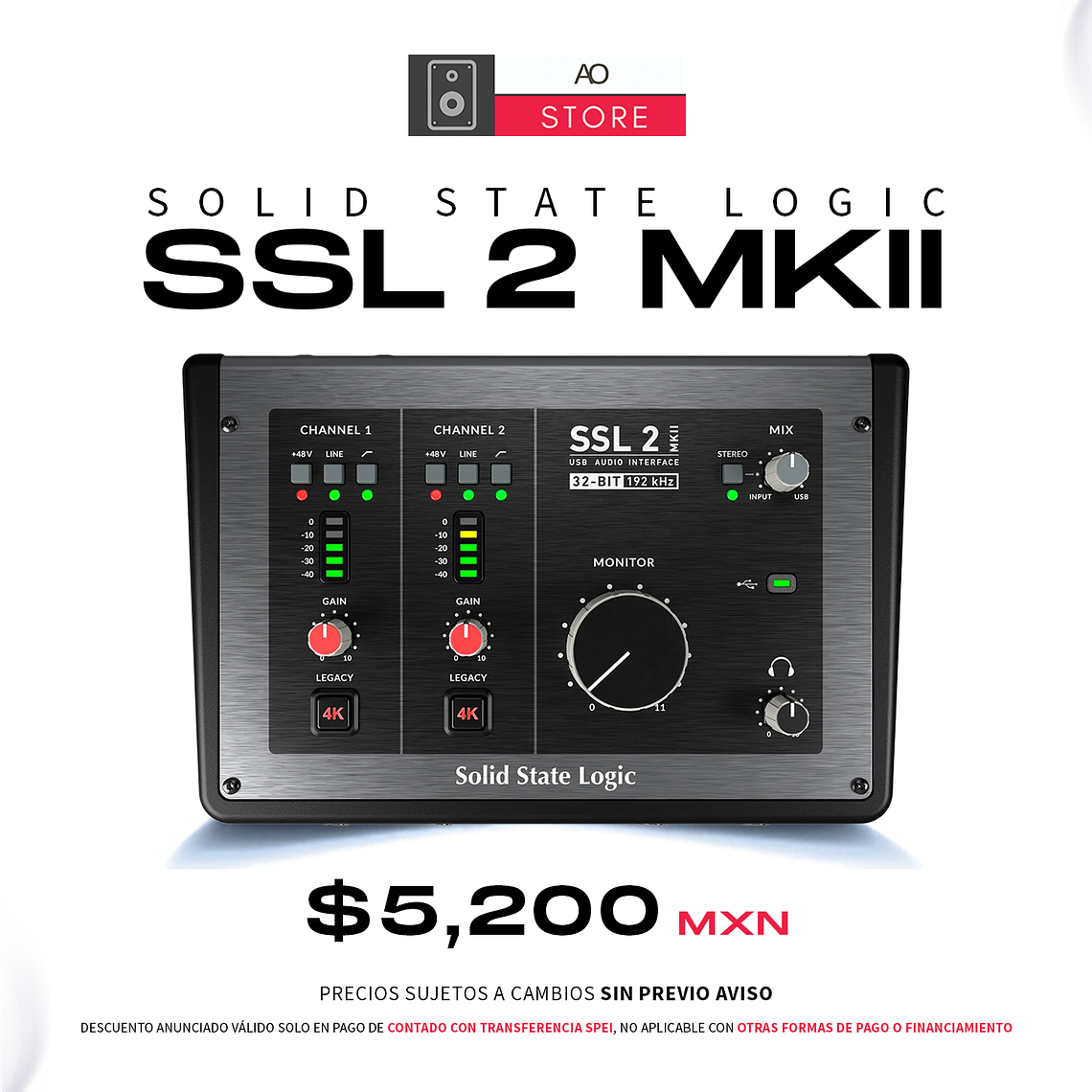 Solid State Logic SSL 2 MKII Interfaz de Audio 1