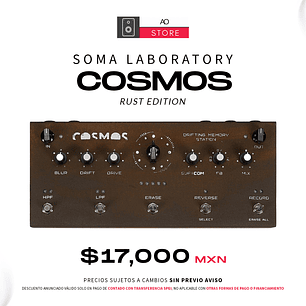 Soma Laboratory Cosmos Drifting Memory Station Edición Rust Pedal de Efectos
