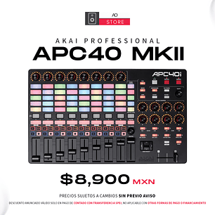 Akai Professional APC40 MkII Superficie Midi