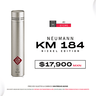 Neumann Km 184 Nickel Micrófono de Condensador