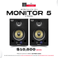 Hercules DJ Monitor 5 Monitores de Estudio (2 Piezas) - Miniatura 1
