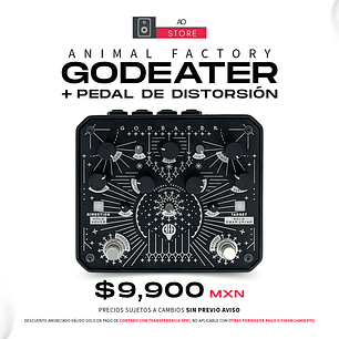 Animal Factory Godeater+ Pedal de Distorsión