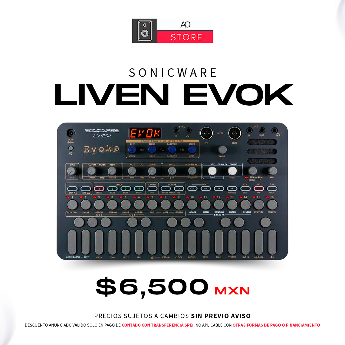 Sonicware Liven Evok Sintetizador 1