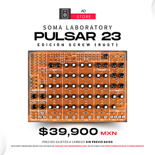 Soma Laboratory Pulsar 23 Screw Edición Rust Caja de Ritmos