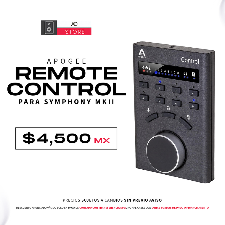 Apogee Remote Control para Symphony MkII 1