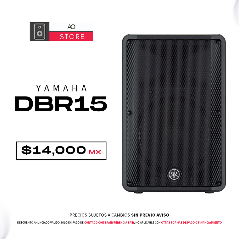 Yamaha DBR15 Bocina Activa 1