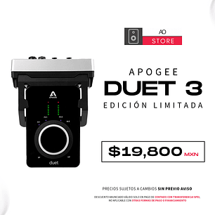Apogee Duet 3 Paquete Edición Limitada Interfaz de Audio
