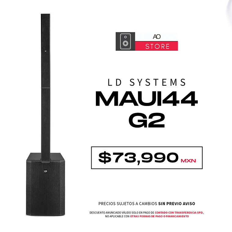 Ld Systems Maui 44 G2 Sistema de Audio en Torre 1