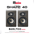 Focal Shape 40 Monitores De Estudio (2 Piezas) 1