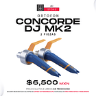 Ortofon Concorde DJ Mk2 Cartucho con Aguja para Tornamesa (2 Piezas) 1