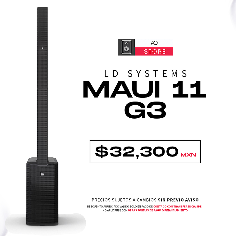 Ld Systems Maui 11 G3 Sistema de Audio en Torre 1