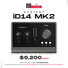 Audient iD14 Mk2 Interfaz de Audio 1