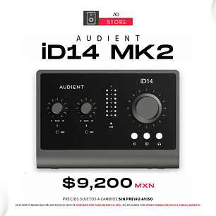 Audient iD14 Mk2 Interfaz de Audio