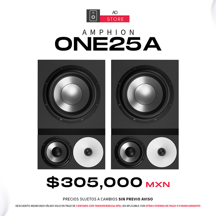 Amphion One25A Monitores de Estudio (2 Piezas) 1