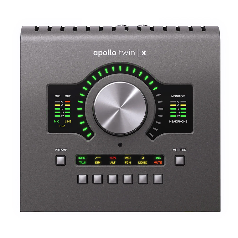 Universal Audio Apollo Twin X Duo Heritage Edition USB C Interfaz de Audio 2