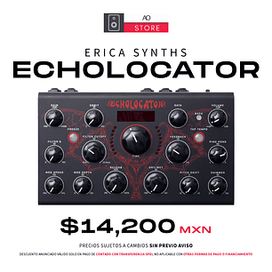 Erica Synths Echolocator Pedal de Delay