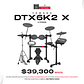 Yamaha DTX6K2 X Bateria Eléctrica de 6 Piezas - Miniatura 1