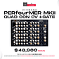 Vermona PERfourMER MkII Quad con CV + Gate Sintetizador Analógico - Miniatura 1