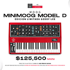Moog Minimoog Model D Edición Limitada Geddy Lee Sintetizador Análogico 1