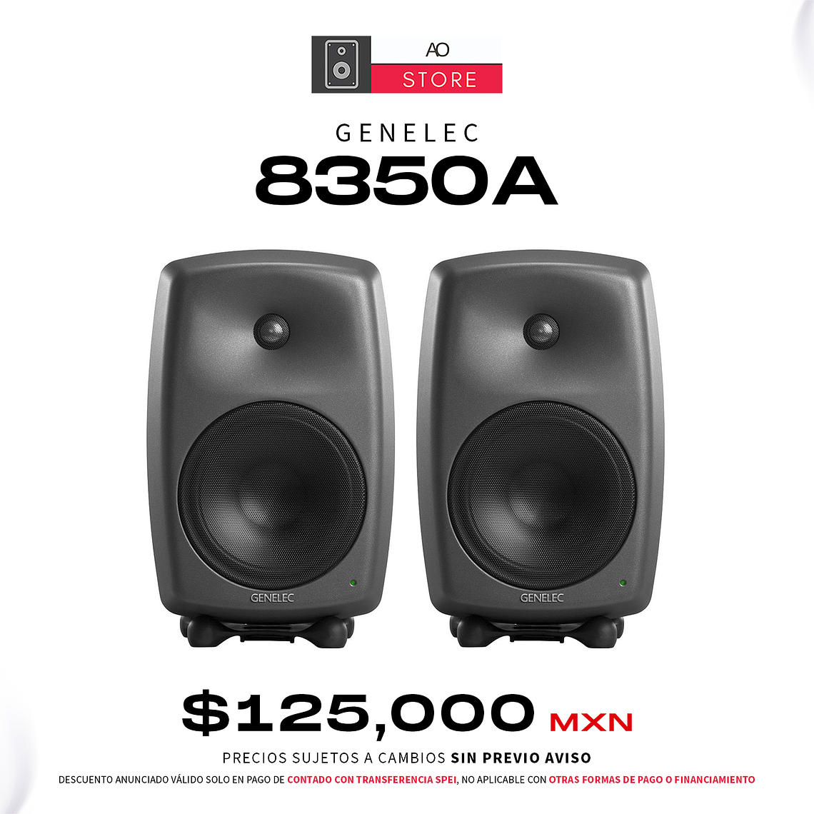 Genelec 8350A Monitores de Estudio (2 Piezas) 1