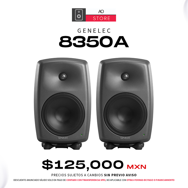 Genelec 8350A Monitores de Estudio (2 Piezas) 1