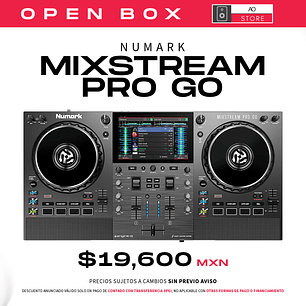 Numark Mixstream Pro Go Reproductor Multimedia Controlador para DJ (Open Box)