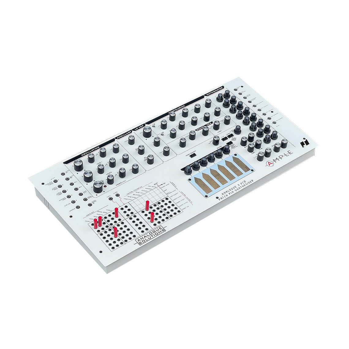 Analogue Solutions Ample Analog Patch Pin Sintetizador 3