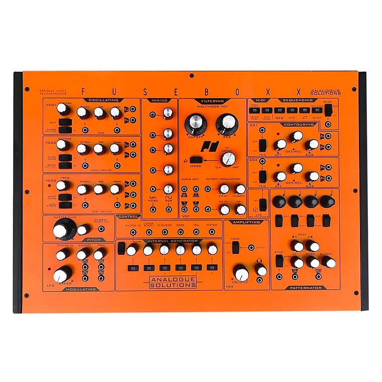 Analogue Solutions Fusebox X Sintetizador Analógico Semi Modular 5