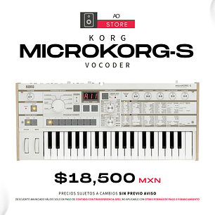 Korg Microkorg S Sintetizador con Vocoder