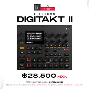 Elektron Digitakt II Caja de Ritmos y Sampleo