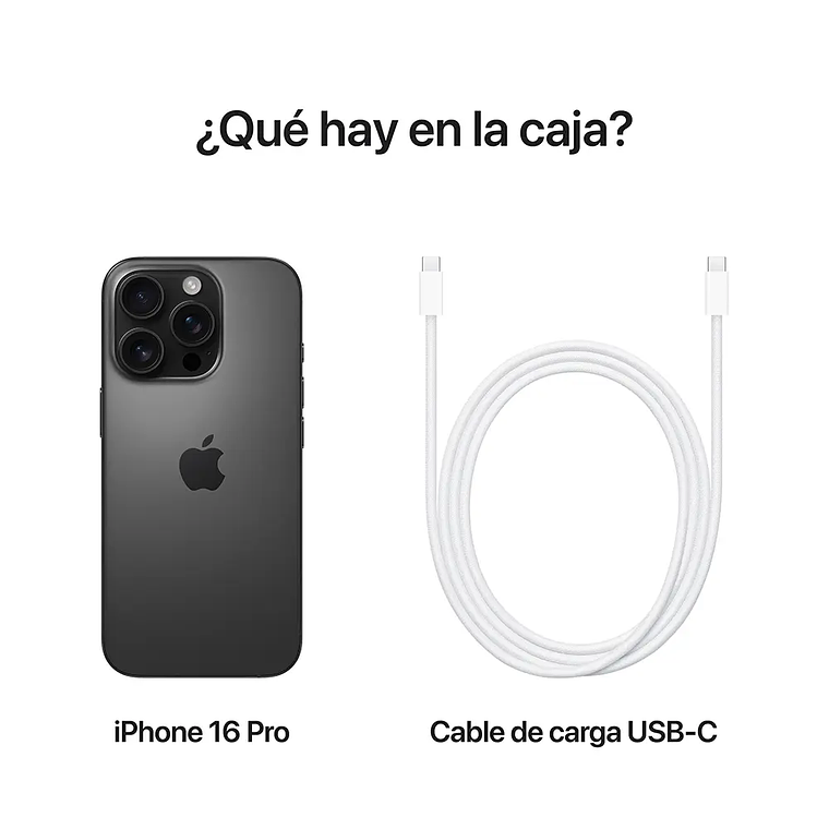 Apple iPhone 16 Pro 512gb Color Titanio Negro Equipo Usado 6