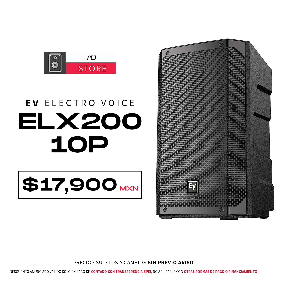 EV Electro Voice ELX200 10P Bocina Activa 1