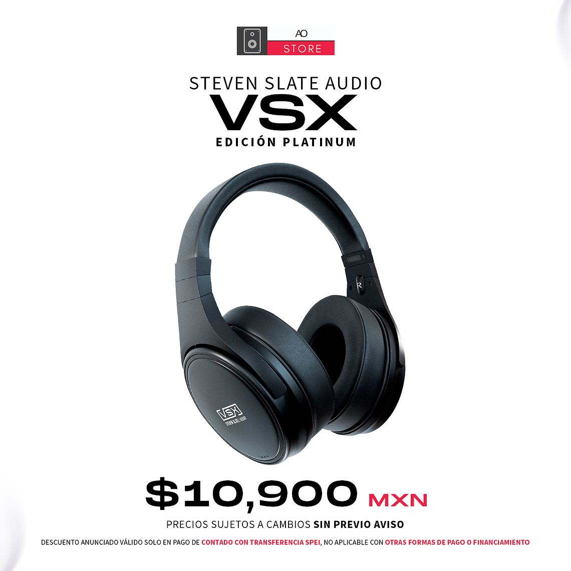 Steven Slate VSX Edición Platinum Auriculares de Estudio 1