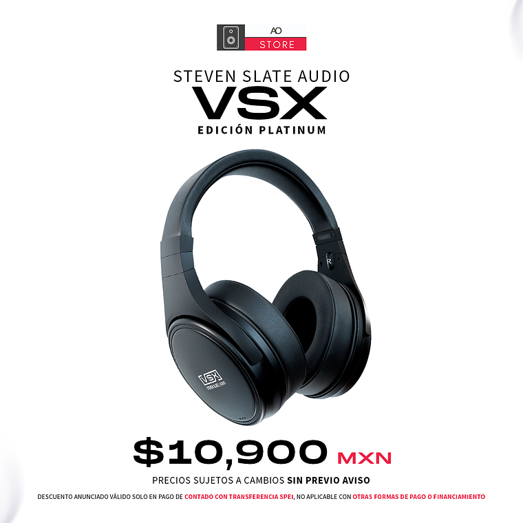 Steven Slate VSX Edición Platinum Auriculares de Estudio 1
