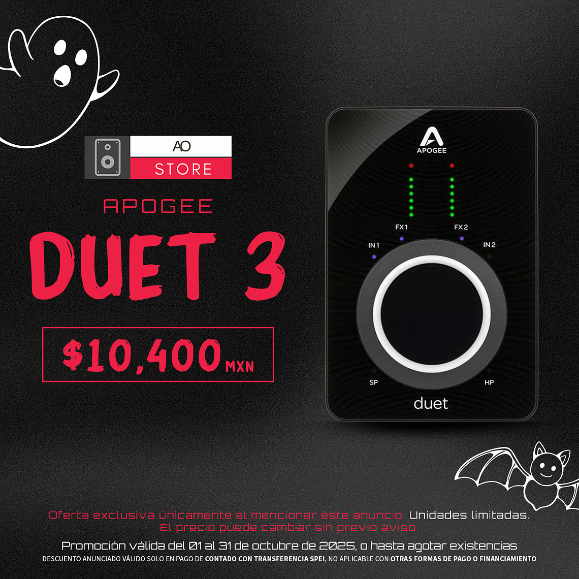 Apogee Duet 3 Interfaz de Audio 2