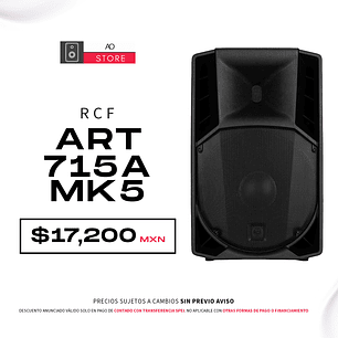 RCF Art 715A Mk5 Bocina Activa