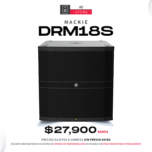 Mackie DRM18S Subwoofer Activo