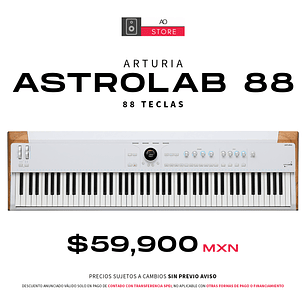 Arturia AstroLab 88 Sintetizador de 88 Teclas