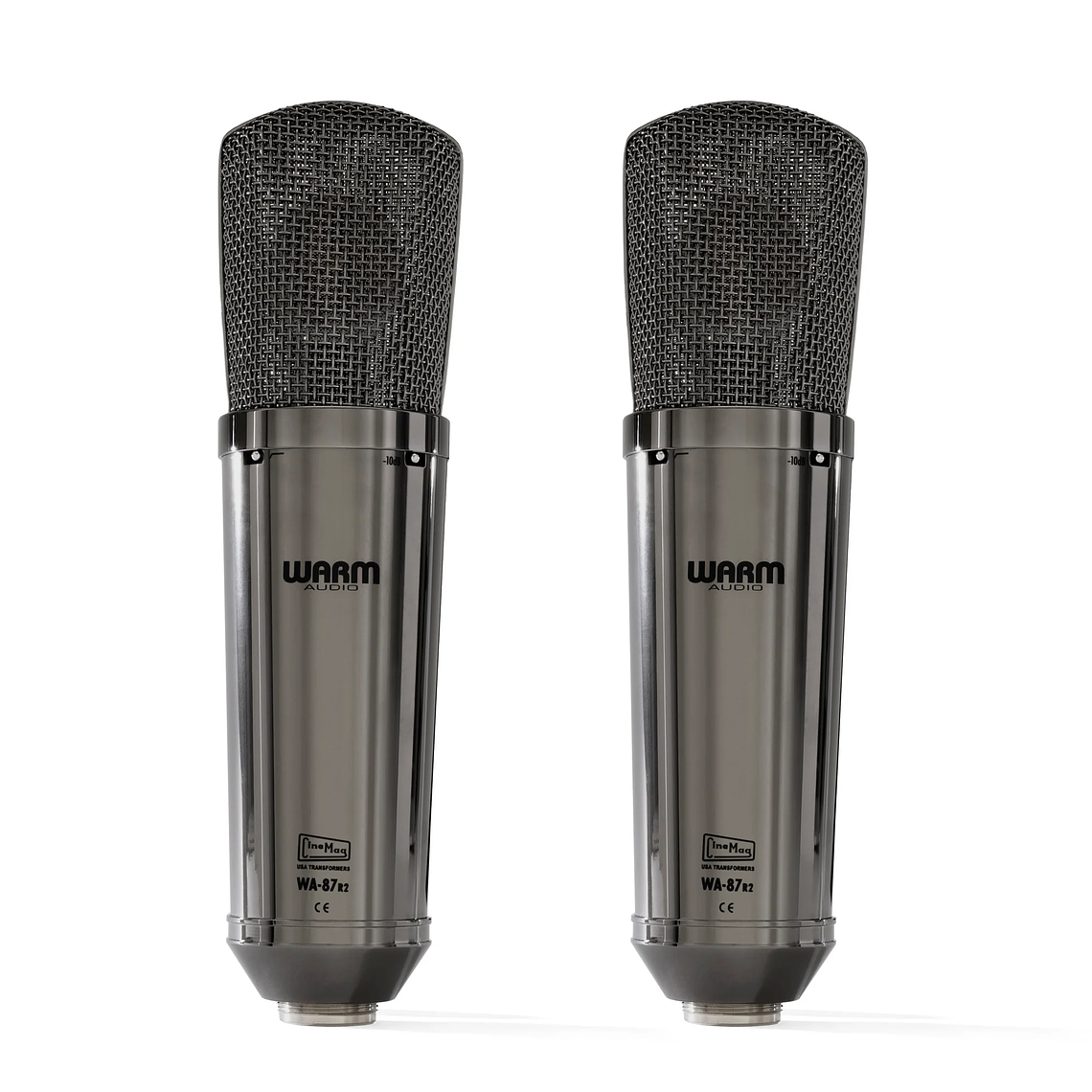 Warm Audio Wa 87 R2 T2 Black Micrófono de Condensador (2 piezas) 3