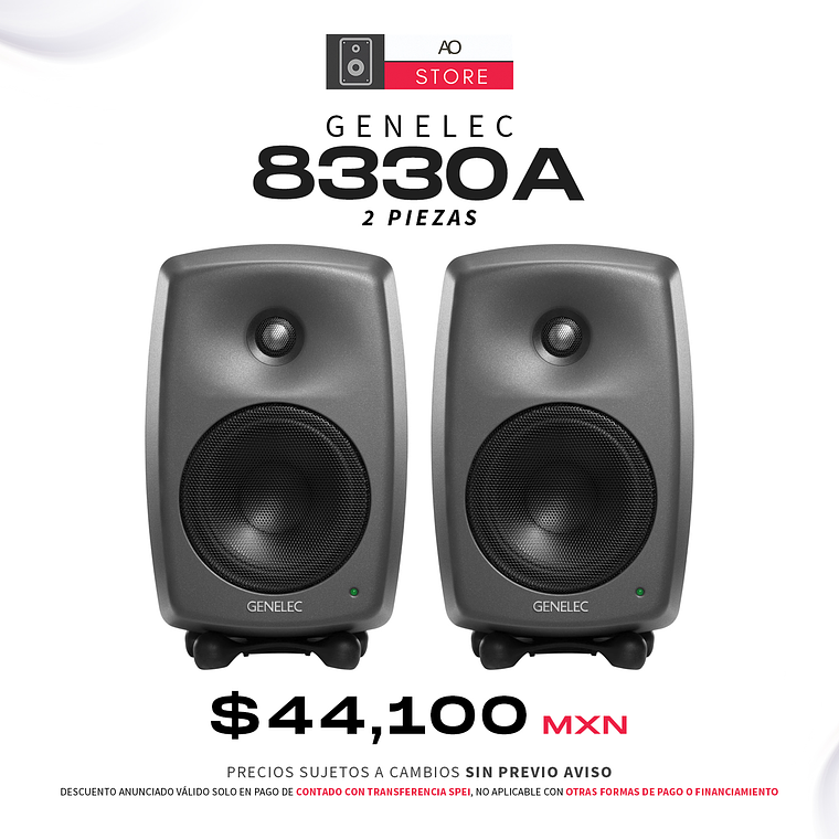 Genelec 8330A Monitores De Estudio (2 Piezas) 1