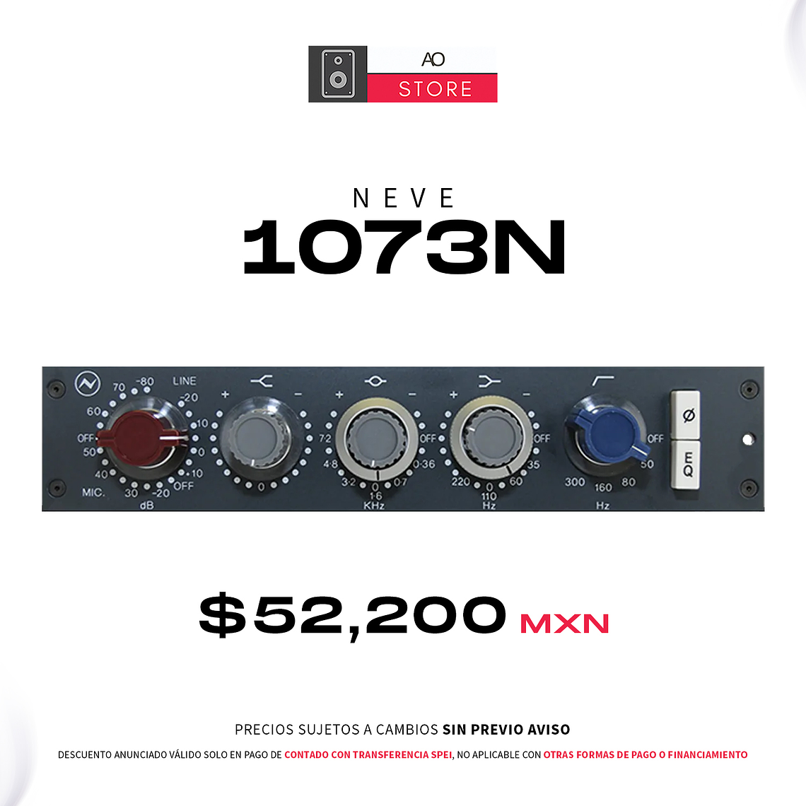 Neve 1073N Preamplificador y Ecualizador 1