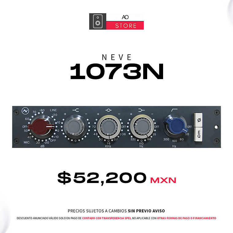 Neve 1073N Preamplificador y Ecualizador 1