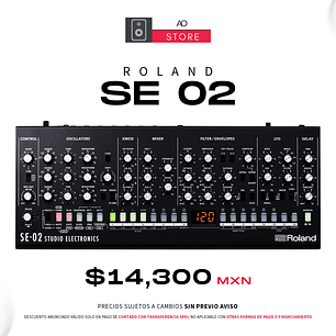 Roland SE 02 Sintetizador Analógico