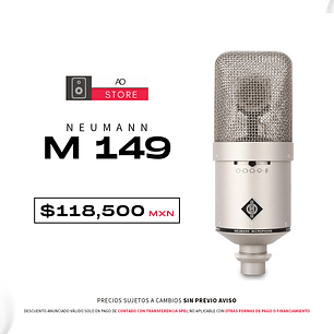 Neumann M 149 Micrófono de Condensador