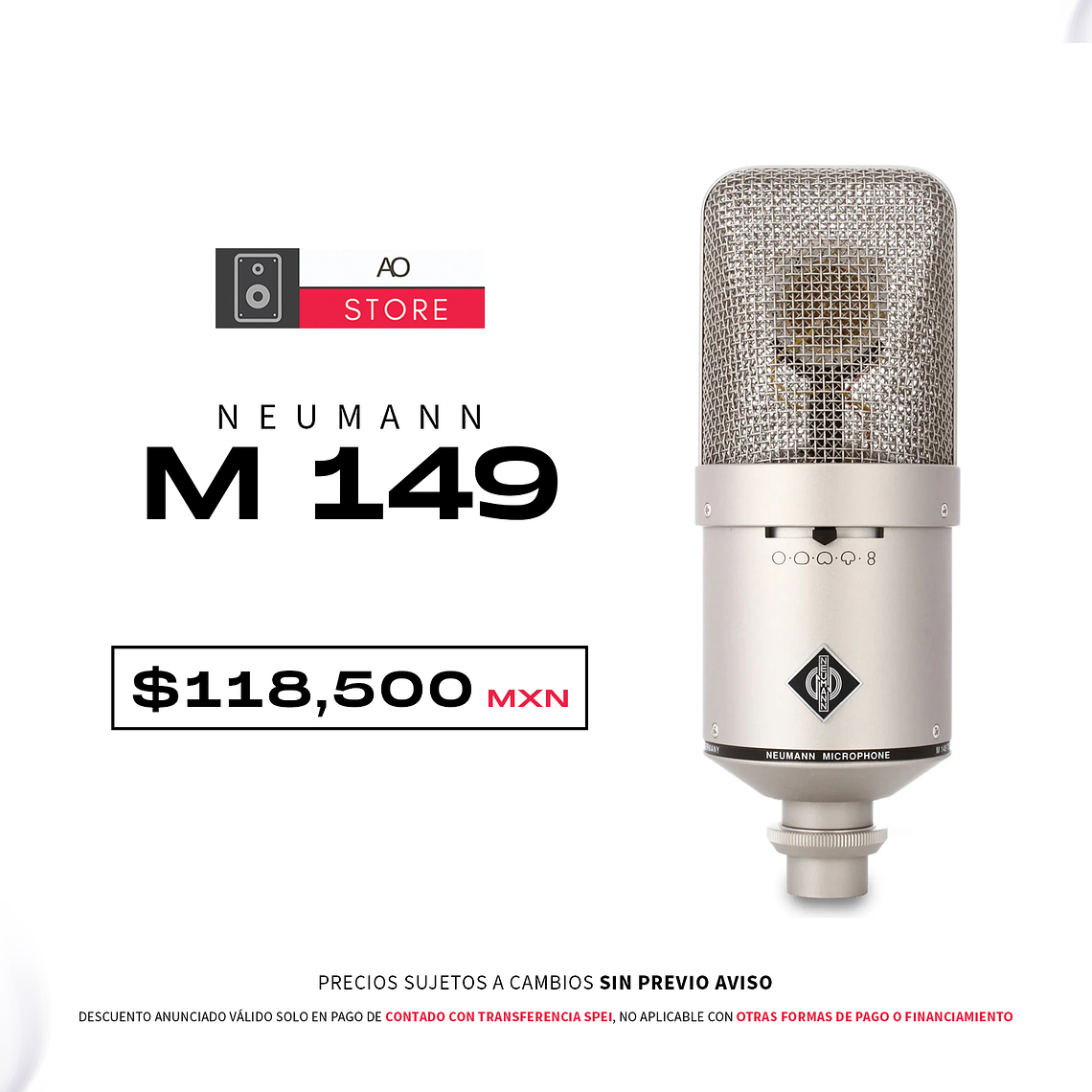 Neumann M 149 Micrófono de Condensador 1