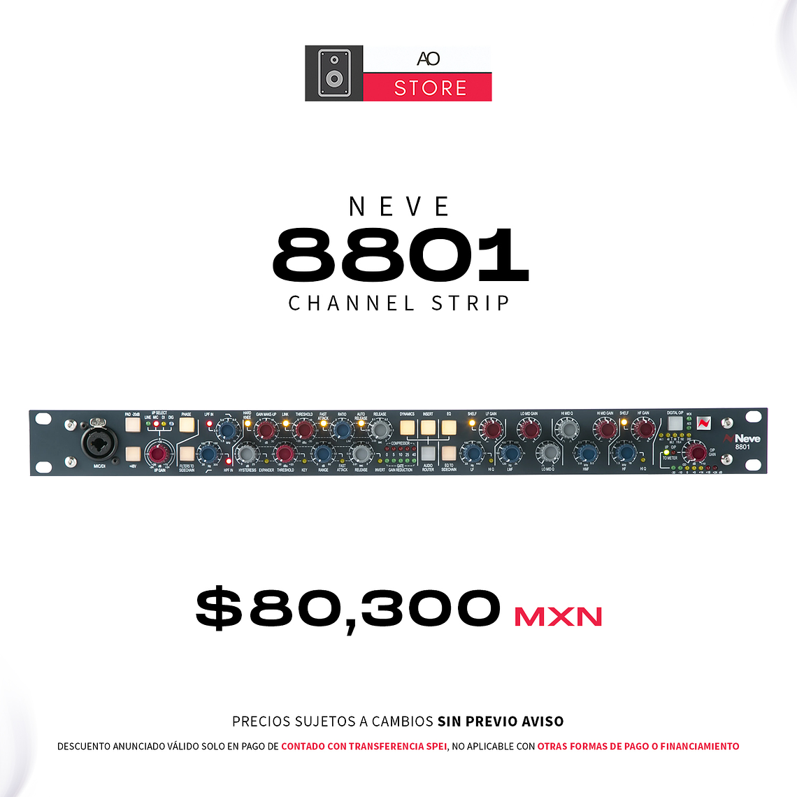 Neve 8801 Channel Strip Preamplificador 1