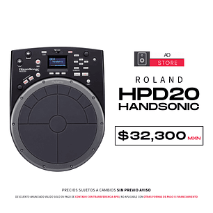 Roland Hpd20 HandSonic Bateria Electronica Percusión de Mano