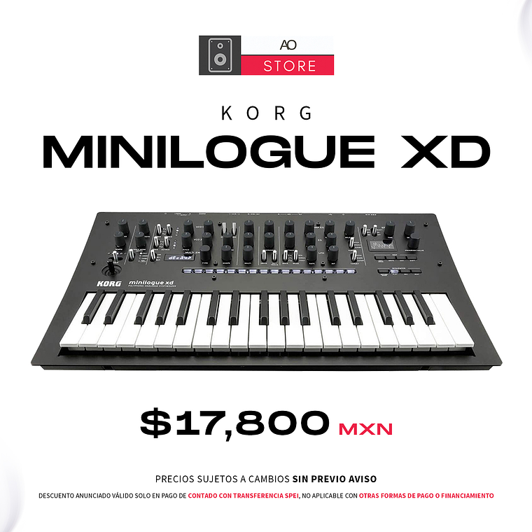 Korg Minilogue Xd Sintentizador Analógico  1