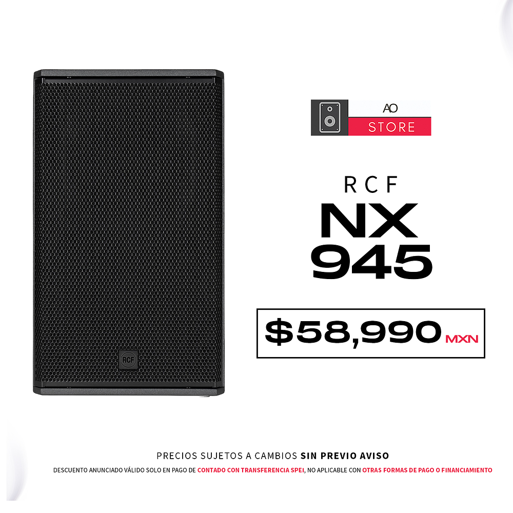 RCF Nx 945 A Bocina Activa 1
