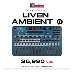 Sonicware Liven Ambient Ø Sintetizador Soundscape 